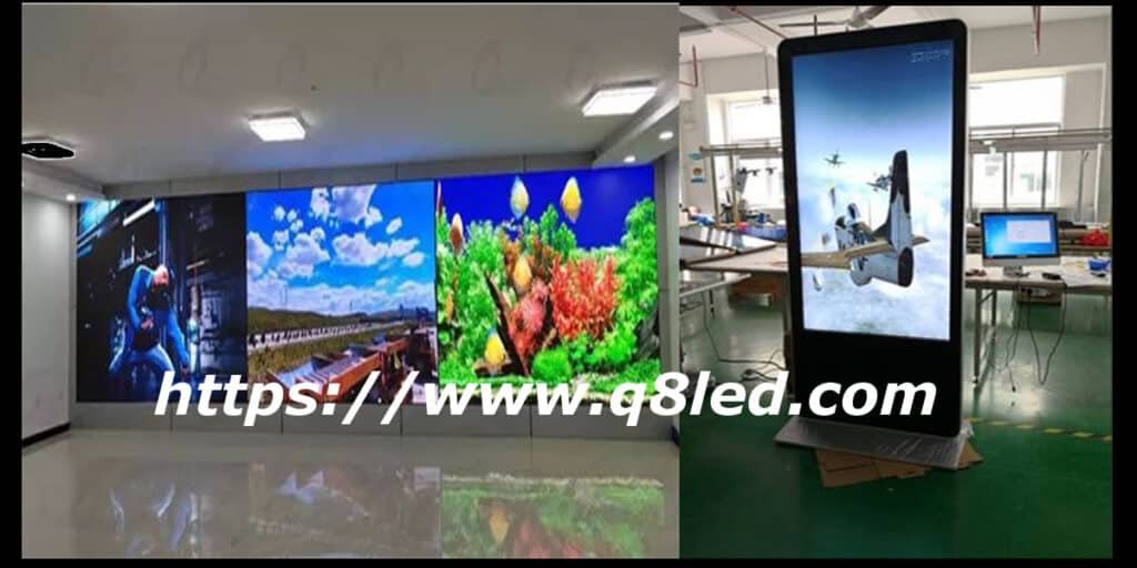 شاشات العرض led و lcd